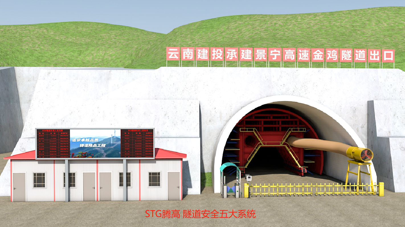 STG騰高 隧道人員定位系統(tǒng)案例